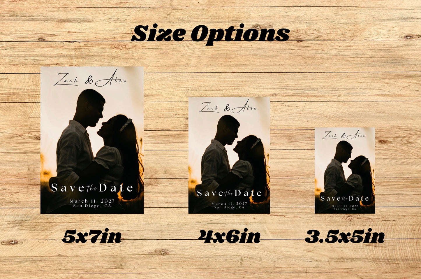 Save the Date Magnets - Brittany Print