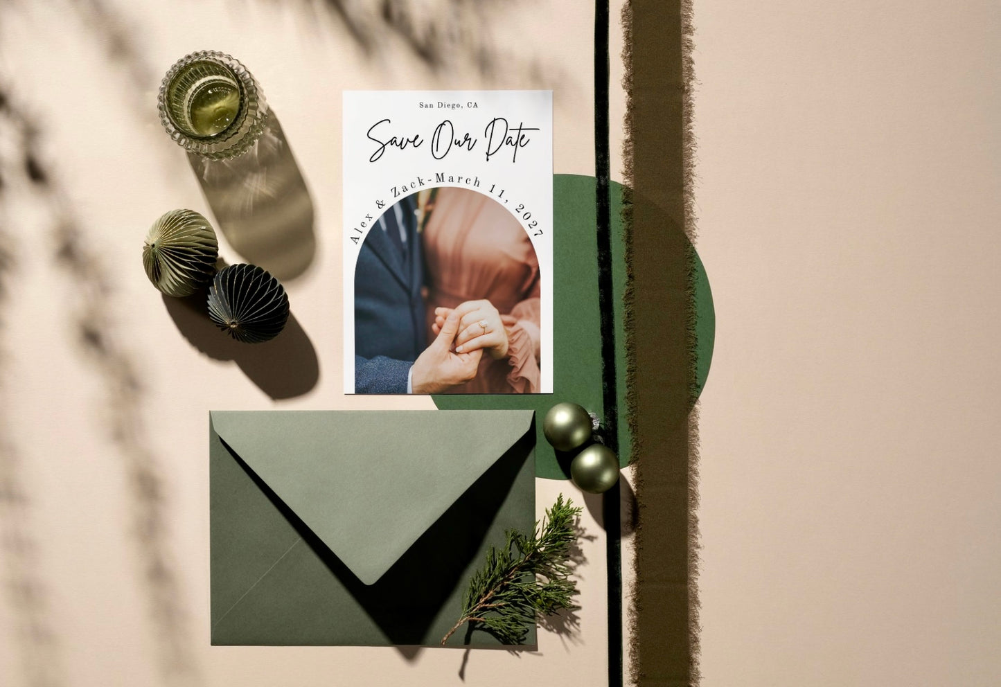 Save the Date Magnets - Brittany Print