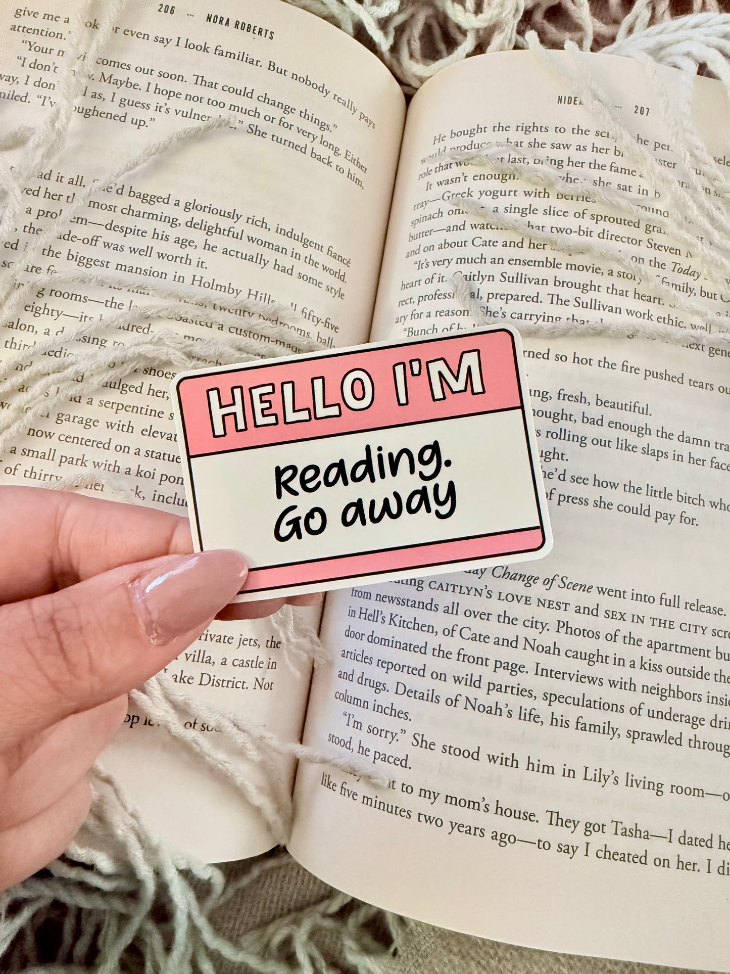 Book Lover Stickers