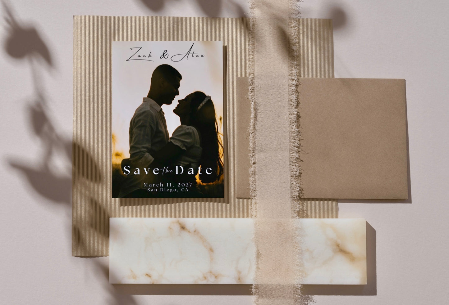 Save the Date Magnets - Amsterdam