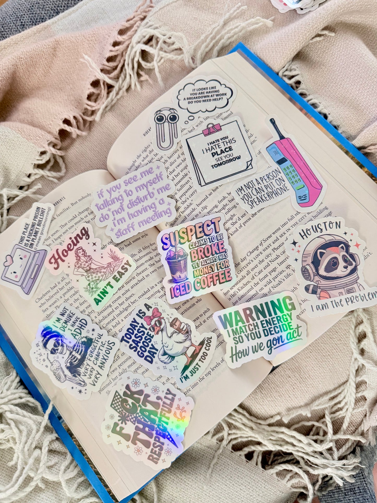 Sarcastic Minds Stickers